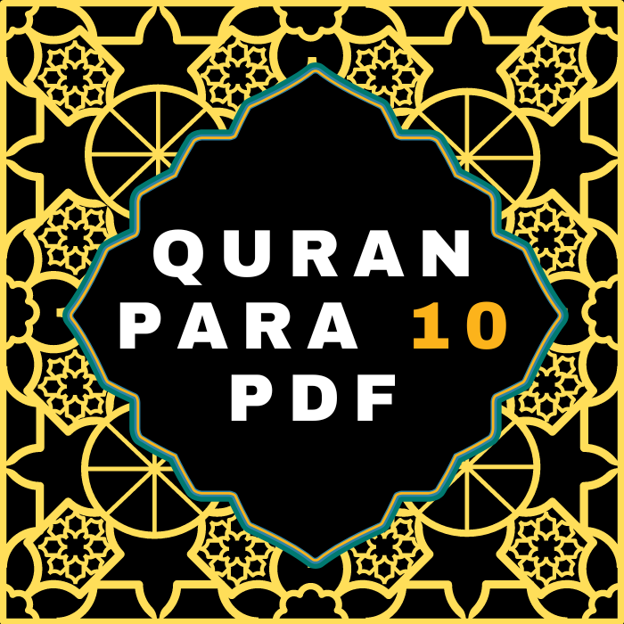 Quran Para 10 PDF in Arabic Language Download