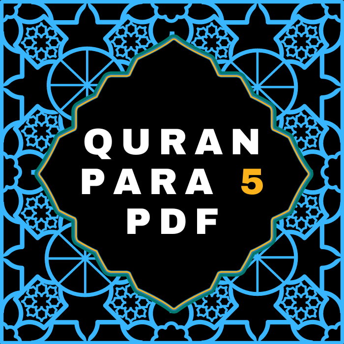 Quran Para 5 PDF in Arabic Language Download