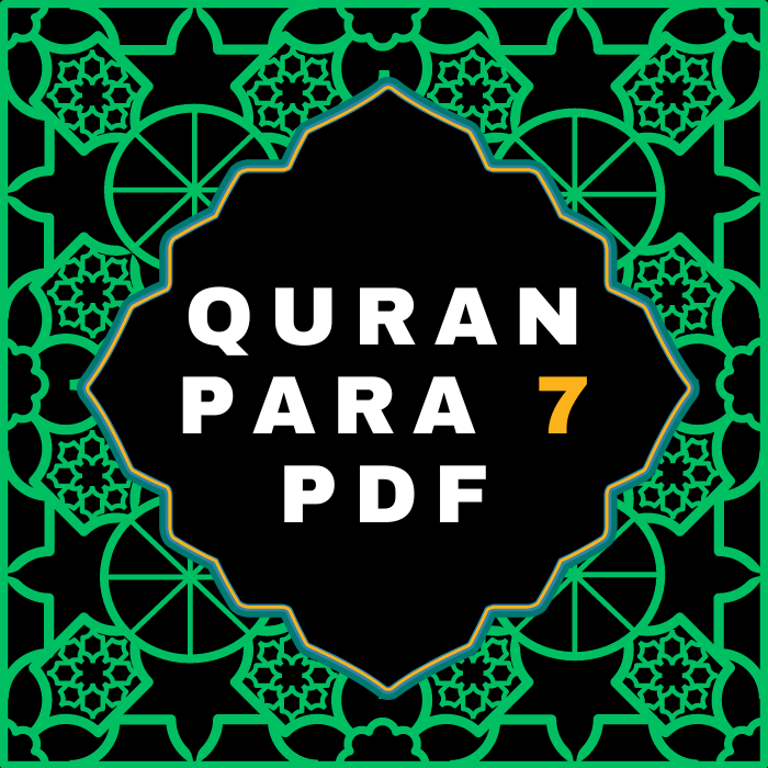 Quran Para 7 PDF in Arabic Language Download