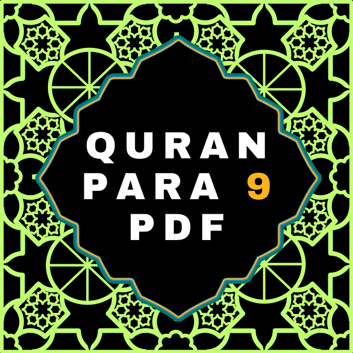 Quran Para 9 PDF in Arabic Language Download