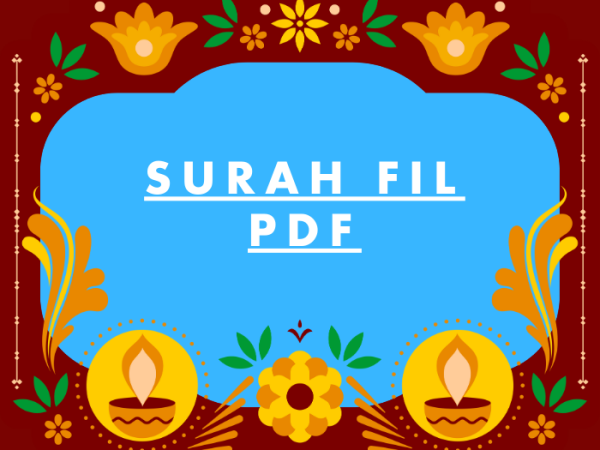 Surah Fil PDF Download in Arabic Translation