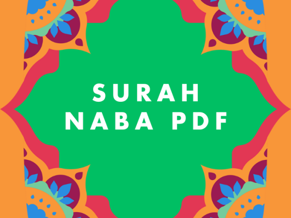 Surah Naba PDF Download in Arabic Translation