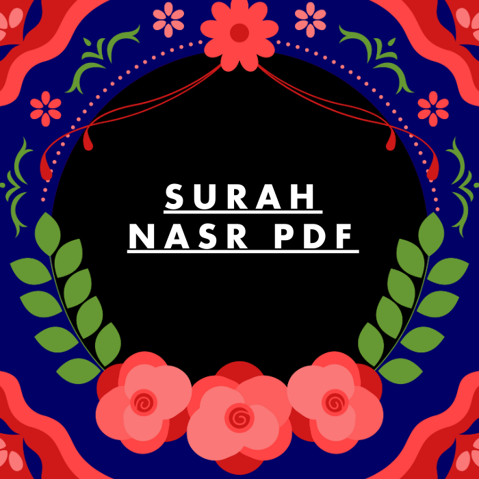 Surah Nasr PDF Download in Arabic Translation