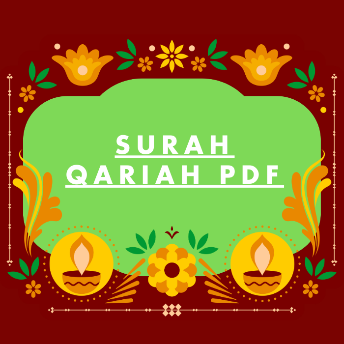 Surah Qariah PDF Download in Arabic Translation