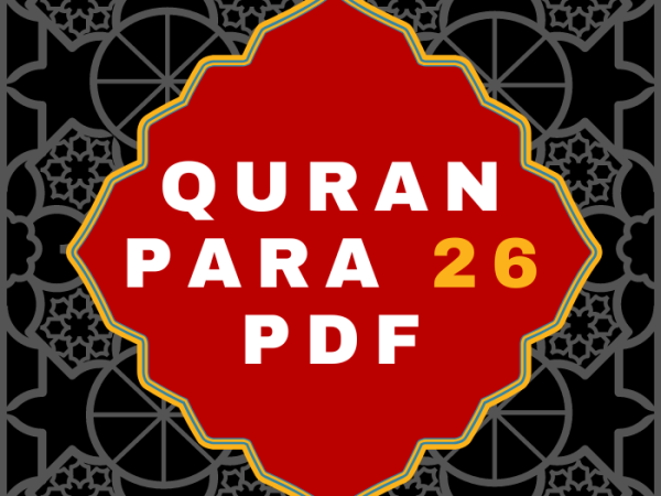 Quran Para 26 PDF in Arabic Language Download