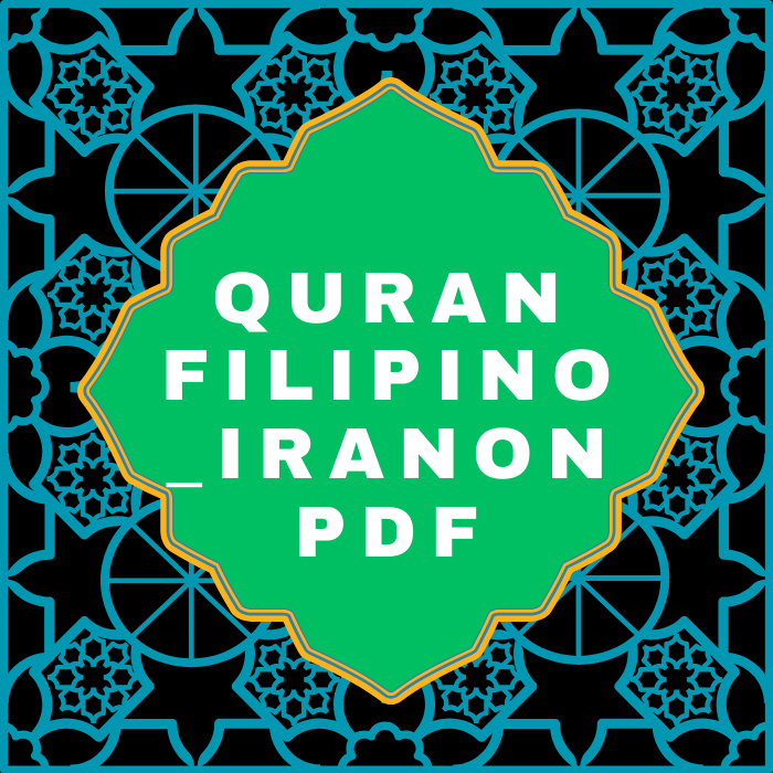 Quran in Filipino Iranon Translation PDF Download