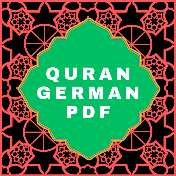 Quran in German Translation PDF Download