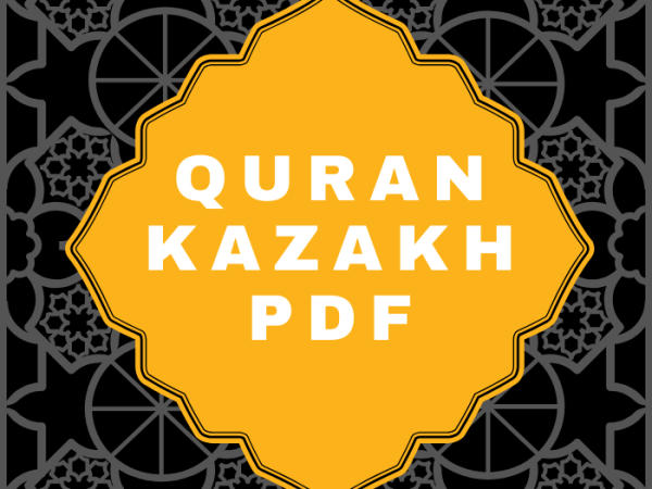 Quran in Kazakh Translation PDF Download