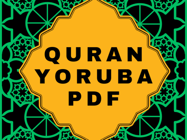 Quran in Yoruba Translation PDF Download